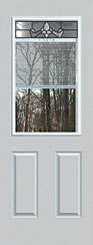 Facroy Direct Doors Door lite half decorative with transom