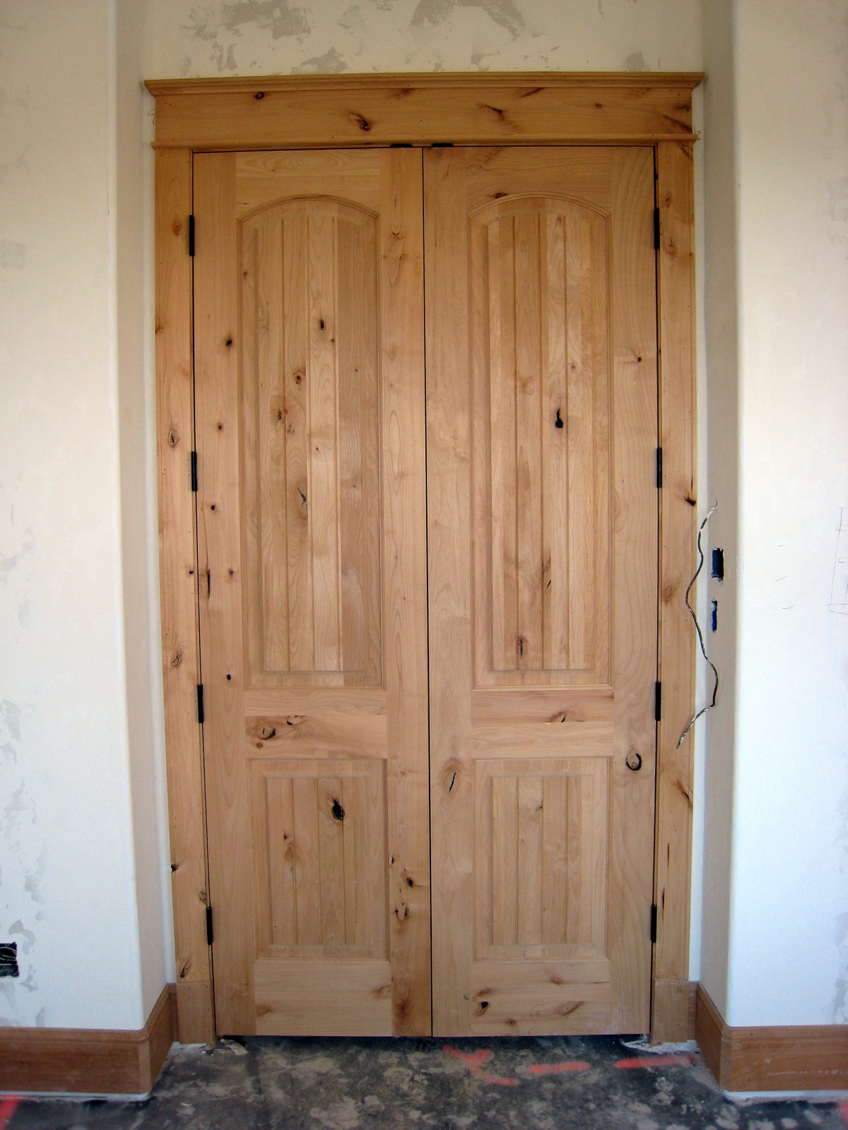 Facroy Direct Doors KNOTTY ALDER IN A PAIR