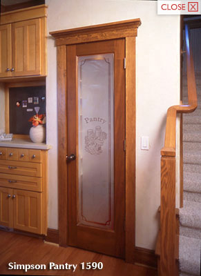 Facroy Direct Doors STAIN GRADE PANTRY DOOR