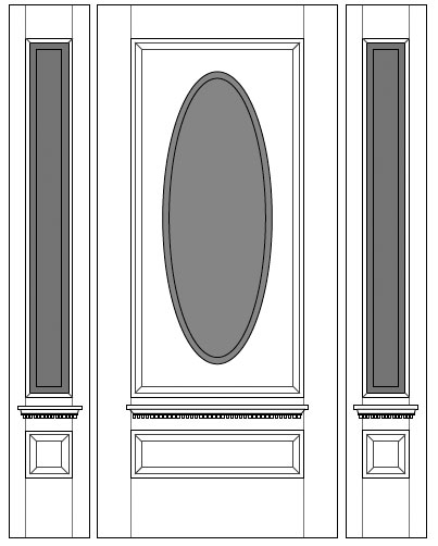 Facroy Direct Doors Kitsilano Heritage Oval