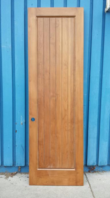 Facroy Direct Doors Maple 1 Panel Grooved