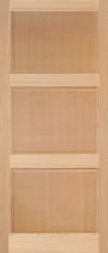 Facroy Direct Doors Exterior Solid Mahogany 3 Panel