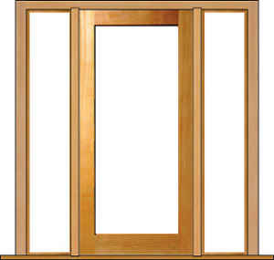 Facroy Direct Doors FULL GLASS SDS UNIT 