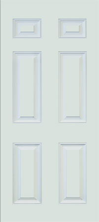 Facroy Direct Doors EXT FGL 6 PANEL 