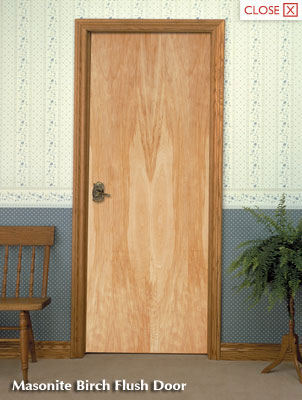 Facroy Direct Doors BIRCH NATURAL GRAIN COMMERCIAL