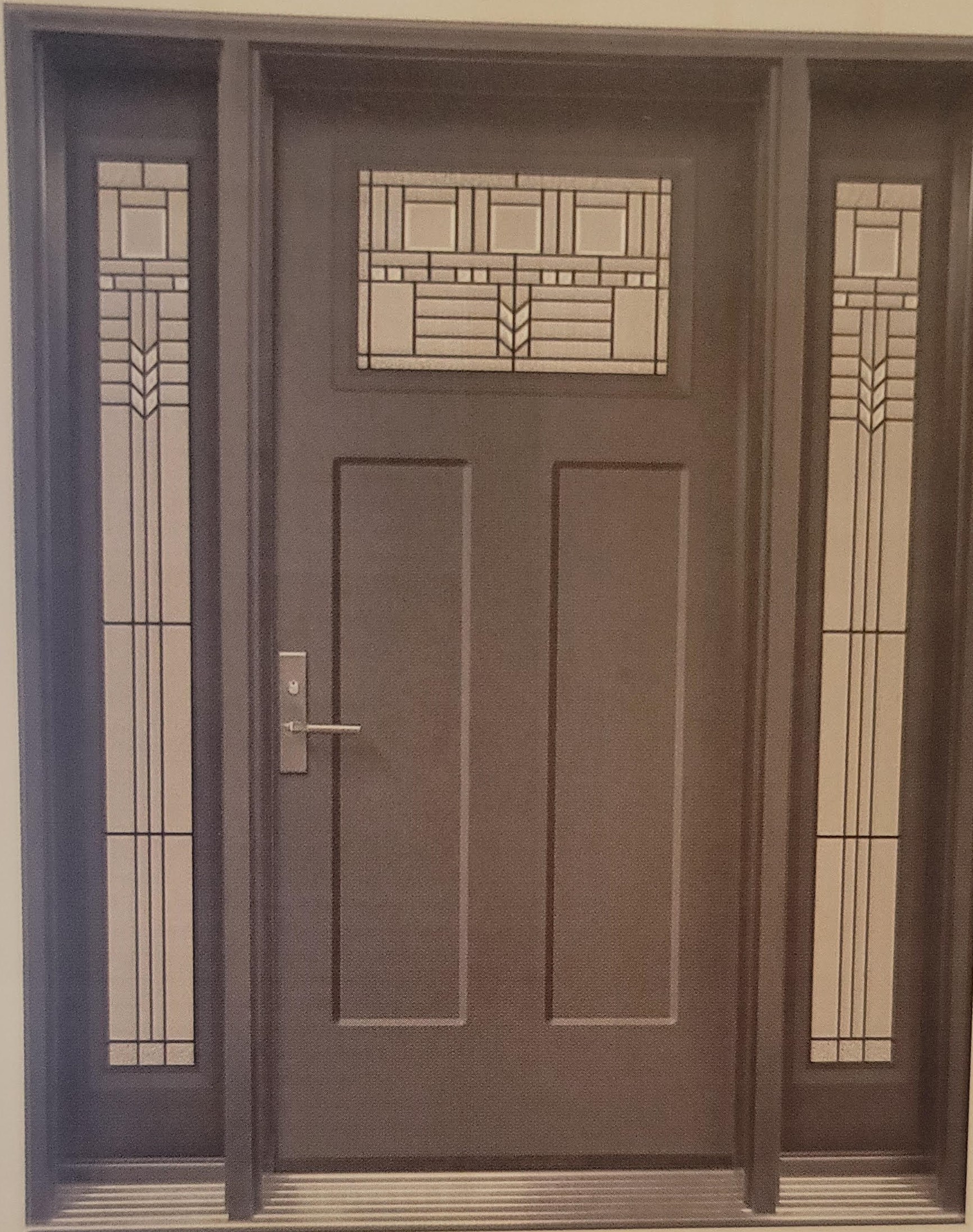 Facroy Direct Doors Exterior door with side lites